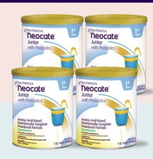 NEOCATE Junior Hypoallergenic Vanilla Flavored CASE Of 4 Cans