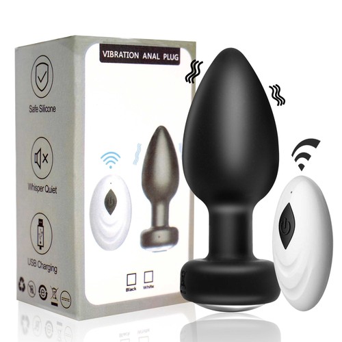 Silikon Sexspielzeug für Frauen Stoßen Anal Vibrator Prostata Massager Anal Plug - Bild 47 von 48