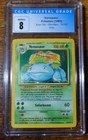 Venusaur 15/102 CGC 8 Base Set Unlimited Holo Rare Pokemon Card Graded