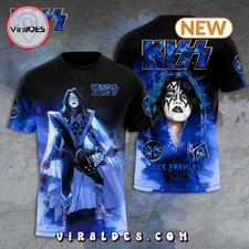Ace Frehley Signatures 3D Full Size S-5XL Shirt Unisex HT355