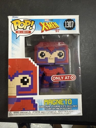 Funko Pop! Marvel - Magneto (8-Bit) - Target Exclusive #1307 MIB