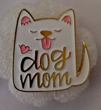 DOG MOM-ENAMEL PIN-2 OR MORE PINS SHIPPING 5.99-SPEND 30 SHIPPING IS FREE