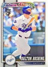 2026 Topps Series 1 Baseball - Dalton Rushing #103 - Future Stars - LA Dodgers