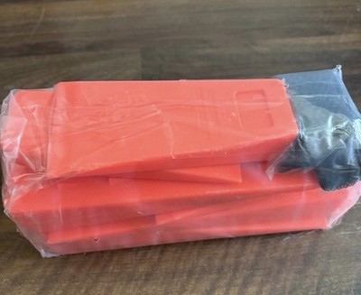 6 Wood Splitting Tree Felling Wedges, Orange