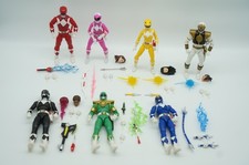Juego Completo Power Rangers Lightning Collection Mighty Morphin Power Rangers