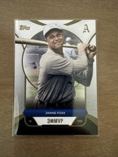 2025 Topps Welcome To The Club “3x MVP” Jimmie Fox Philadelphia Athletics #35