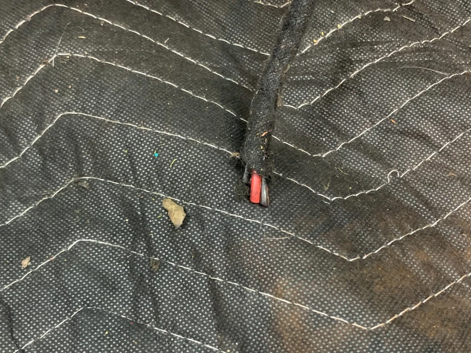 Mazda Miata 1990-1993 OEM tela negra conductor pasajero altavoz asientos rieles*LEER* Foto 2 de 4