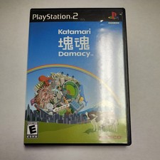 Katamari Damacy PS2 Sony PlayStation 2 2004 Game Disc Case Original w/manual