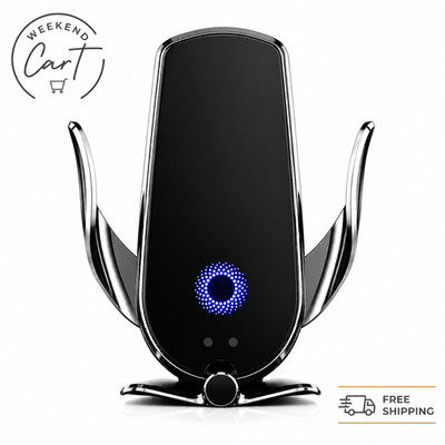 15W Fast Charging Wireless Car Charger Mount