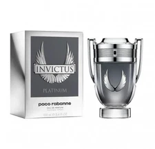 Invictus Platinum By Paco Rabanne 3.4 oz / 100 ml Eau de Toilette Spray For Men
