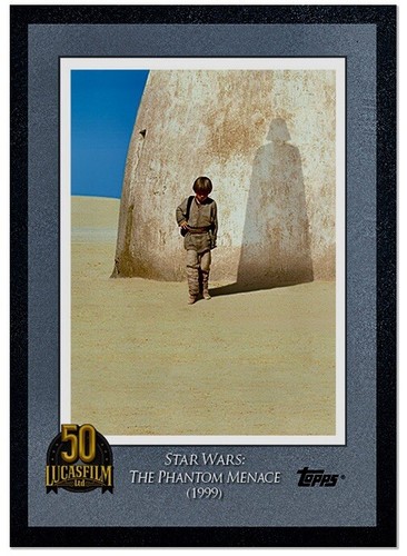 2021 Topps Lucasfilm 50th Anniversary: #15 Star Wars: The Phantom Menace (1999)