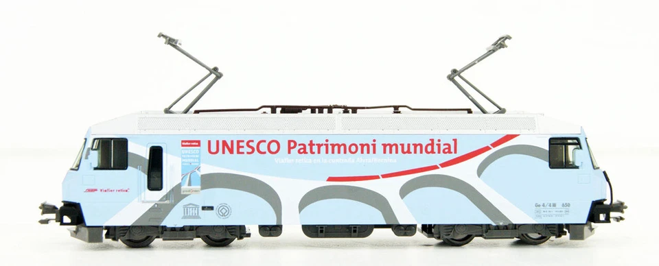 USA Seller - New! KATO N gauge 3101-3 RhB Ge4/4-III #650 "Unesco Welterbe" color - Image 3 of 4