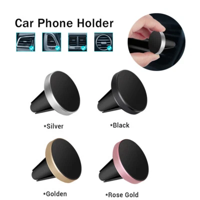 Universal Magnetic Car Holder Magnet Mount phone Stand For iPhone Samsung Phone - Image 1 of 4