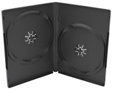 Standard DVD Replacement Case 14mm 2-Disc Premium Movie Storage Shell Cases