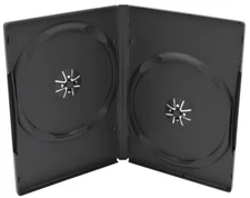Standard DVD Replacement Case 14mm 2-Disc Premium Movie Storage Shell Cases
