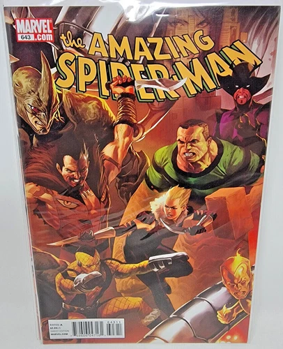 AMAZING SPIDER-MAN #643 DOC OCK APPEARANCE *2010* 9.6