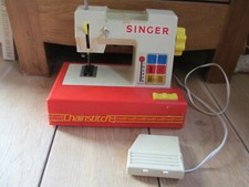 Vintage ! Machine à Coudre SINGER à piles pour Enfant 