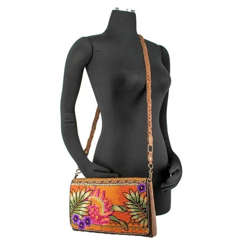 Mary Frances Desert Flower Beaded Crossbody Bag - HCBCOM - Picture 5 of 5
