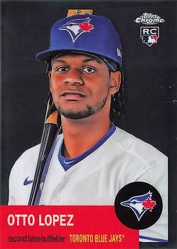 Otto Lopez 2022 Topps Chrome Platinum Anniversary - #429 RC - Toronto Blue Jays - Picture 1 of 2