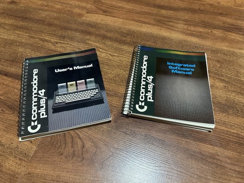 Vintage Commodore Plus 4 W/ Manuals And Box UNTESTED No Cords - Picture 6 of 7