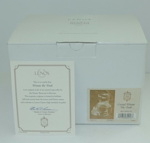 LENOX DISNEY VITRINE SAMMLUNG KRISTALL WINNIE THE POOH BIENE AUF NASE 6093728 - Bild 8 von 10