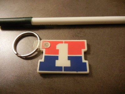 Honda #1 HRC Vintage Motorcycle Keychain Key Chain ATC350X ATC250R FL350R Qty 4
