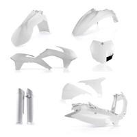 Acerbis Set Motorradverkleidungen Plastics FüR KTM Weiß KTM SX 125 2013 2014