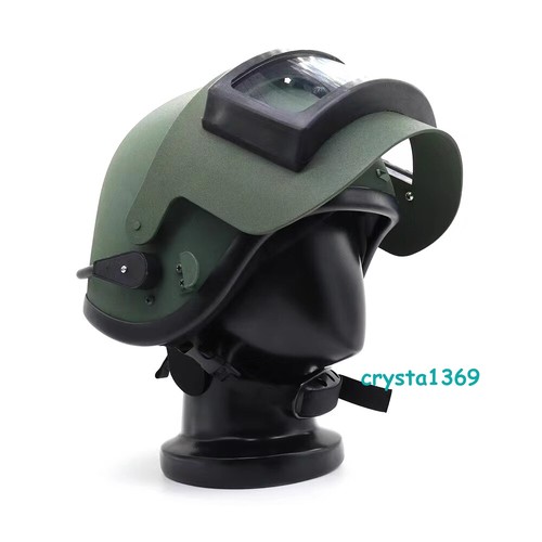 STOCK! Russian Special Forces Altyn K6-3 Helmet Replica Mask Green Steel Hlelmet - Picture 10 of 11