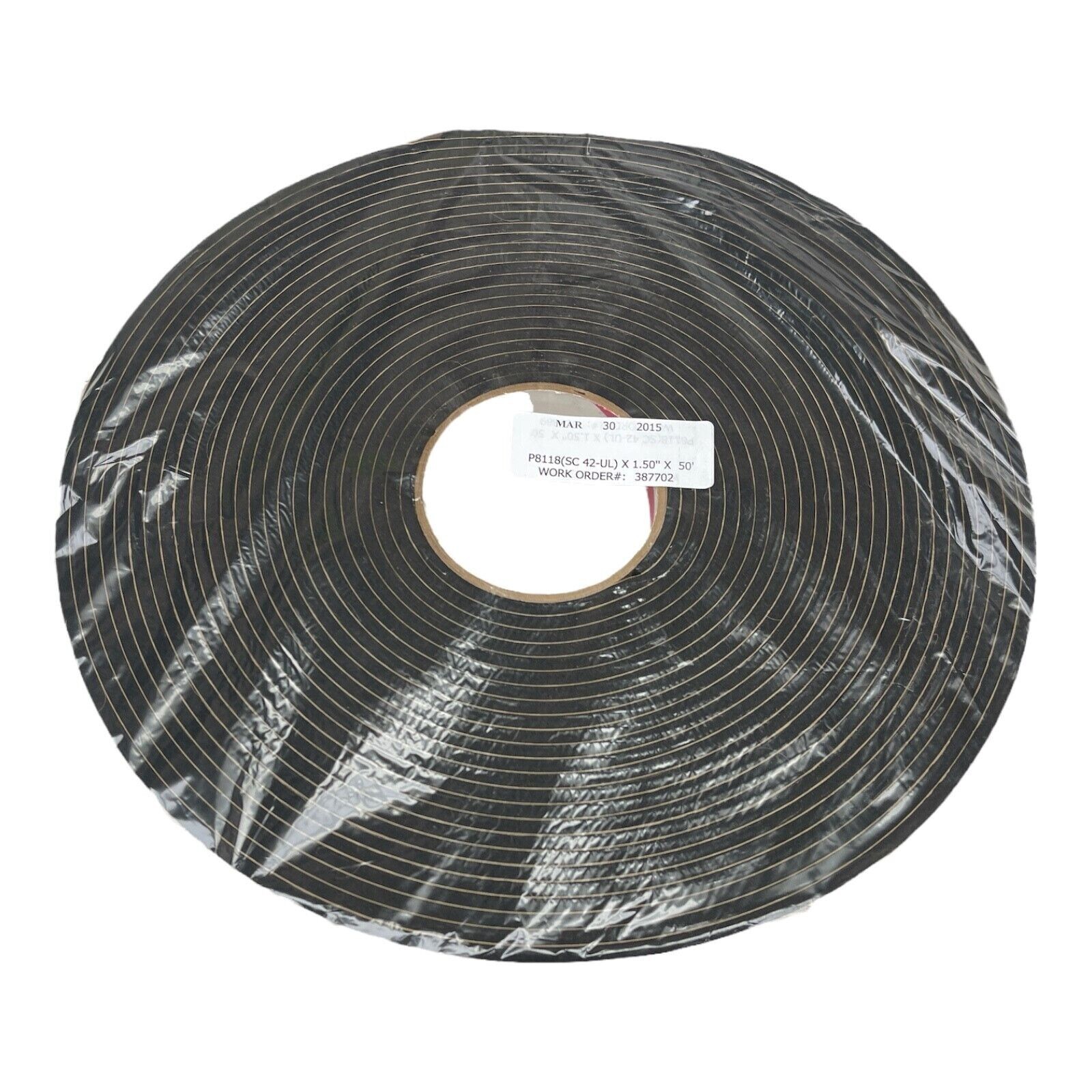 P8118(SC42UL) X 1.50" X 50' FOAM STRIP NEW/UNUSED SURPLUS eBay