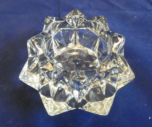 Candelabro votivo de cristal Starburst Diamond - Imagen 2 de 3