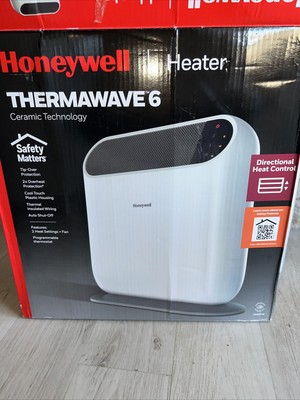 Honeywell ThermaWave 6 Ceramic Technology Space Heater, White Ceramic Heater  P1 | eBay