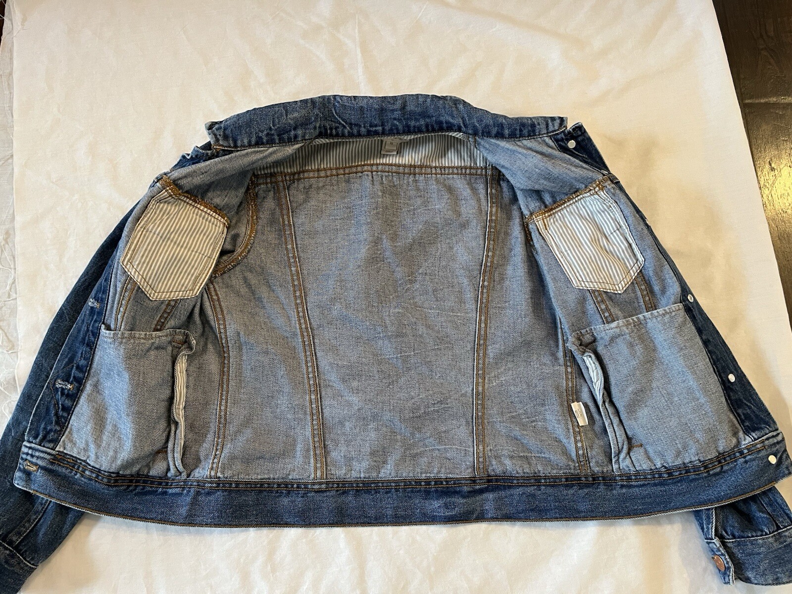 Jcrew Jean jacket-size Extra Small - image 4
