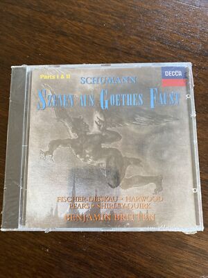 Robert Schumann: Scenes From Goethes Faust Part 1-2 CD New Decca *H