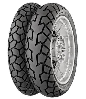 120/70 ZR17 54W & 180/55 ZR17 73W  Continental TKC 70 Adventure  Motorcycle Pair