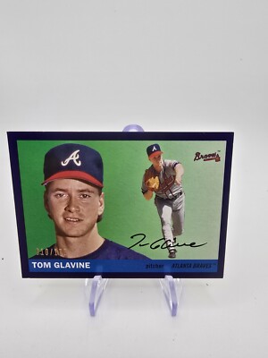 2020 Topps Archives - 1955 Topps Purple #83 Tom Glavine /175