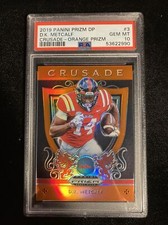 2019 Prizm Draft Picks DK METCALF #3 Orange Crusade RC PSA 10 Gem Mint POP 4