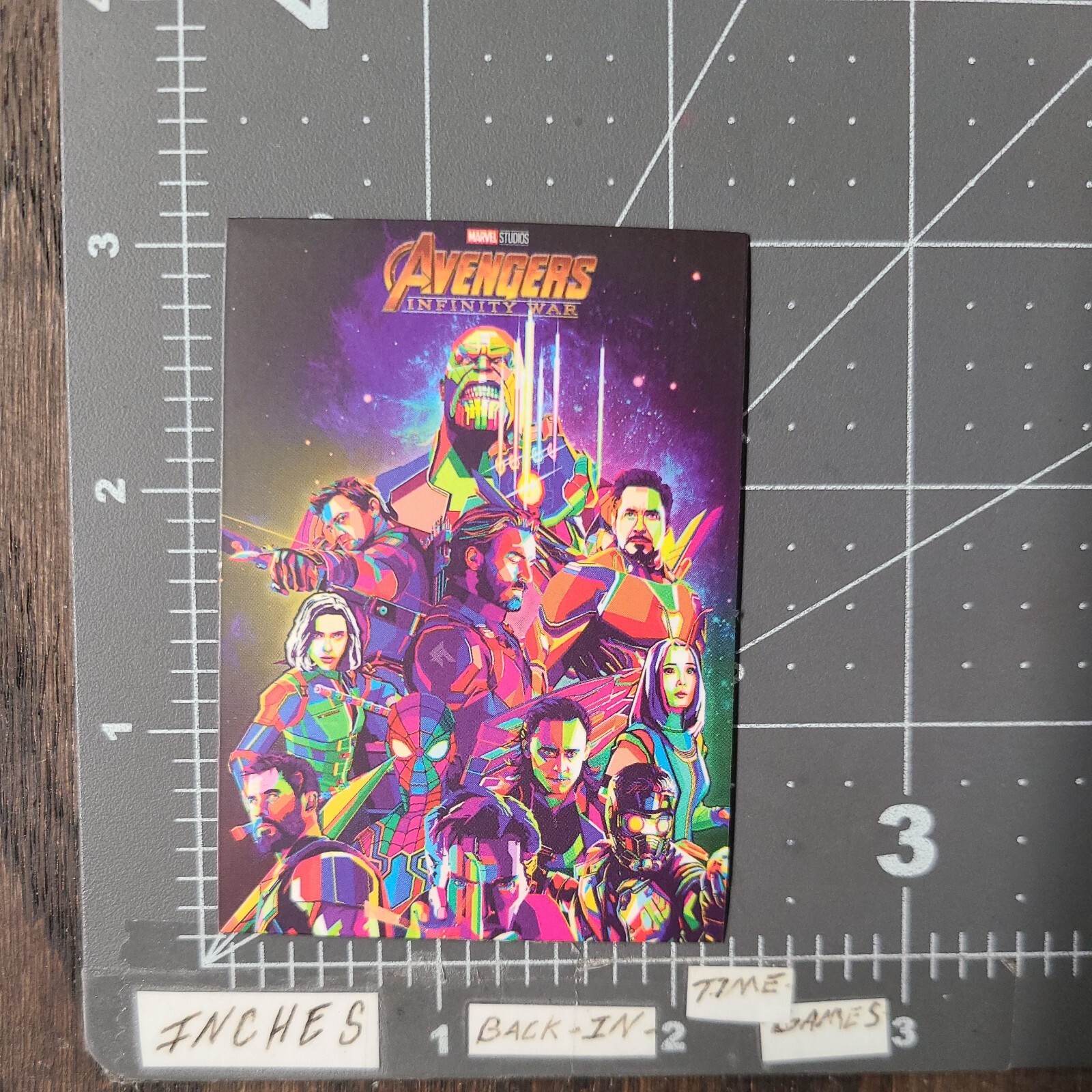 Artistic Avengers Adult Humor Sticker For Guitar Laptop Skateboard Mat94