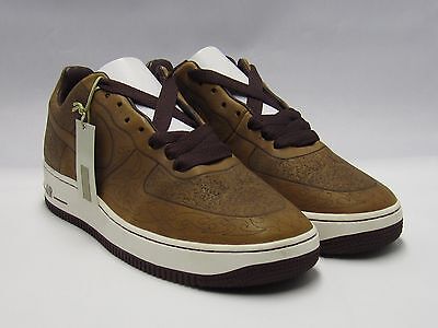 NIKE AIR FORCE 1 MARK SMITH LASER PACK MED BROWN SIZE 9 DS NIKE AIR FORCE 1 MARK SMITH LASER PACK MED BROWN SIZE 9 DS