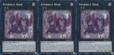 3x Epurrely Noir | RA04-EN071 | SR | 1st Ed | NM | YuGiOh