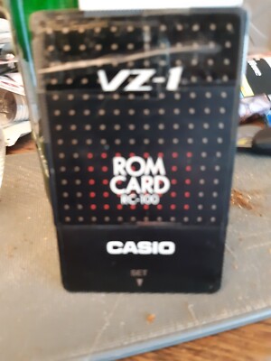 Casio Speicherkarte Rom Card RC 100 für Casio VZ-1, CZ-1 etc.
