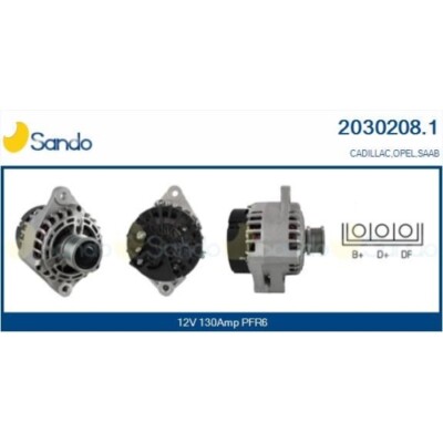 Generator Sando 2030208.1 für Opel Saab