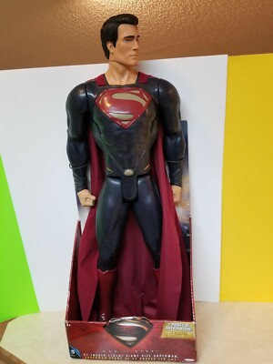 EXTRA LARGE SUPERMAN MAN OF STEEL ACTION FIGURE 31 '' NEW IN BOX