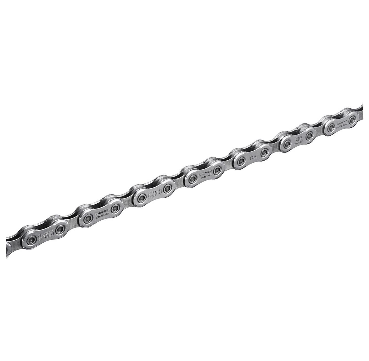 Chaîne vélo 12 vit. Shimano XT CN-M8100 de 138 maillons pour VTT 12 vitesses