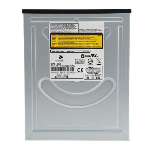 Desktop BD Movie Player 5.25 PC Internal BD-R 12X Reader DVD Burner Drive Cable - Picture 5 of 11
