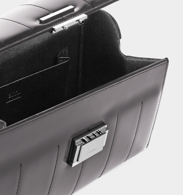 バッグ Ami AMI Paris Large Marcel Shoulder Bag | Black | FARFETCH