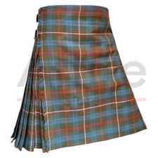 Scottish Handmade Traditional Fraser Ancient Tartan Kilt - Fraser Ancient Kilt