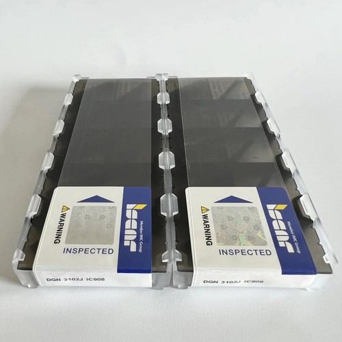 DGN3102J IC908 /Original genuine CNC alloy blade 10 PCS ISCAR - Picture 2 of 4