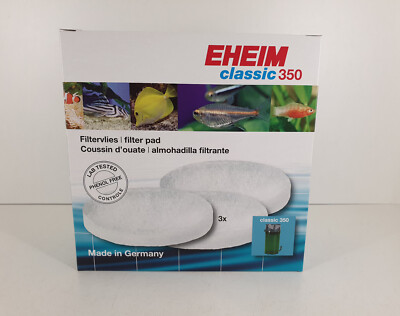 Eheim Außenfilter Classic 350 (2215) Filtervlies [2616 155] 3 Stück NEU