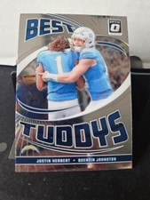 Justin Herbert Quentin Johnston 2024 Panini Donruss Optic Best Tuddys #12
