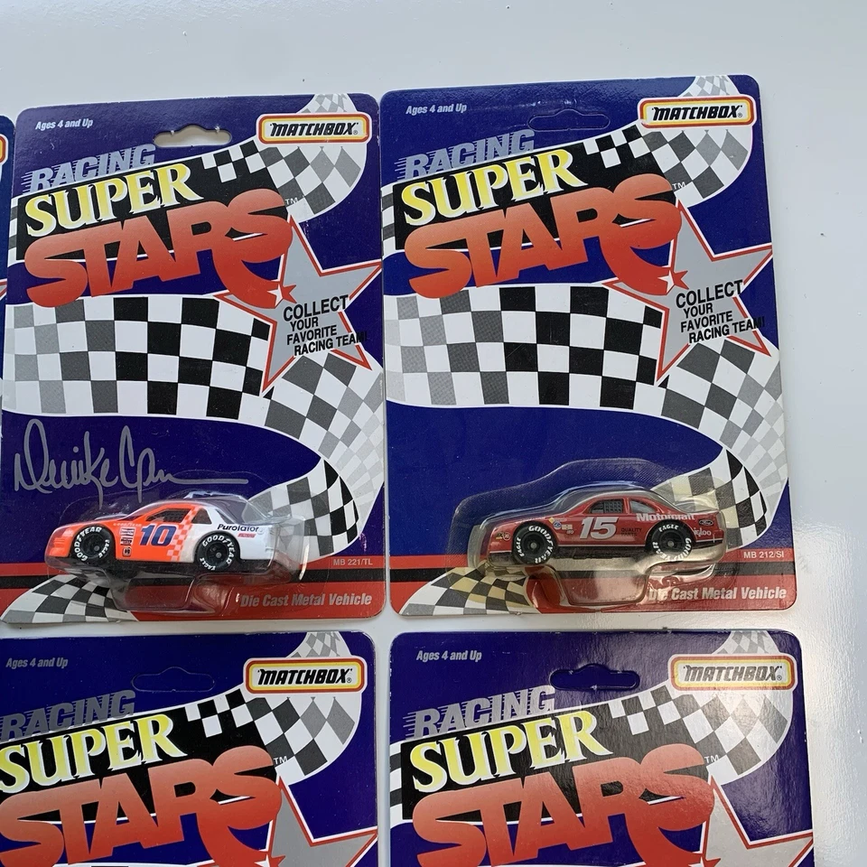 Lote de 9 Matchbox Racing Superstars 1992 vintage Foto 3 de 4